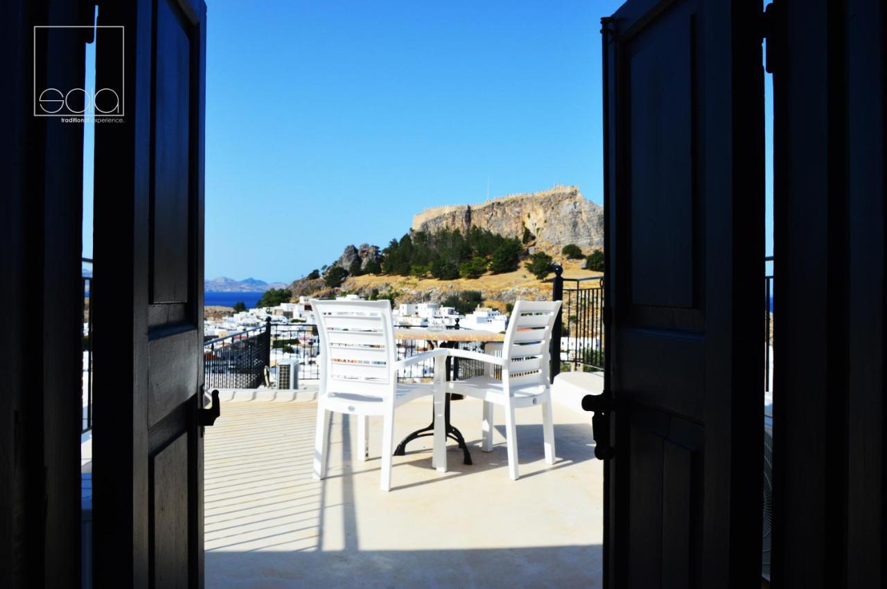 Sala Traditional Experience. Lindos Lägenhet Exteriör bild